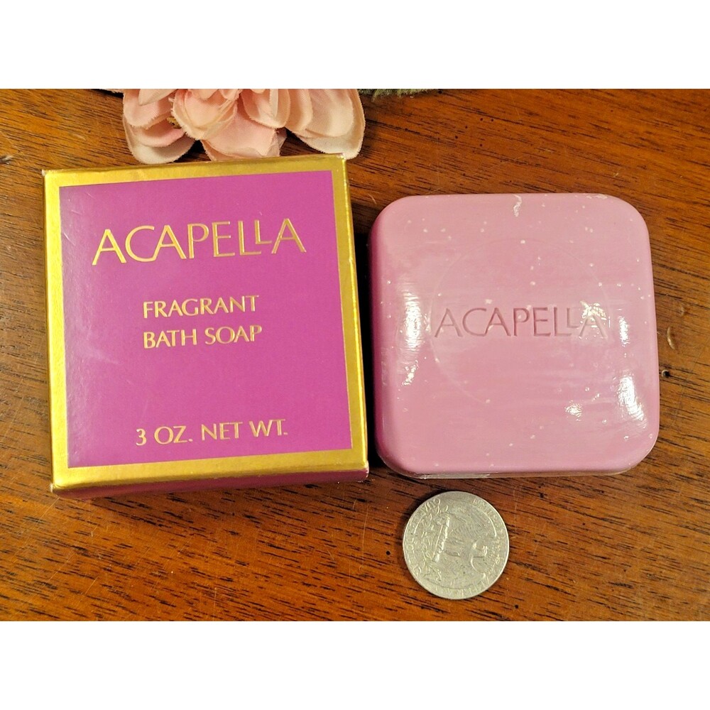 SHELFWARE Vintage Mary Kay ACAPELLA Fragrant Bath Soap Bar 3 oz 4174 SEALED NOS
